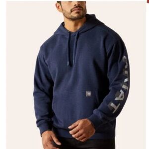 Ariat Men's Deep Blue Hoodie